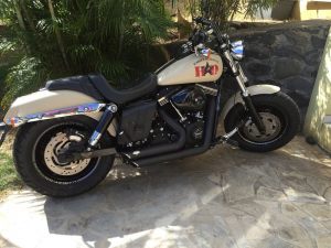 Sacoche Myleatherbikes Harley Dyna Fat bob_10